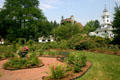 Rose garden of Boothe Memorial Park. Stratford, CT.