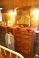 William Gillette's bedroom dresser at Gillette Castle State Park. East Haddam, CT.