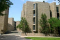 Samuel F.B. Morse College an innovative college community of rubble & concrete. New Haven, CT.