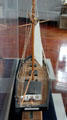Model of slave-ship Amistad at New London Maritime Museum. New London, CT.