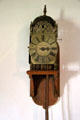 Tho. Dadswell, Burwash pendulum clock at Joshua Hempstead House. New London, CT.