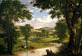 New England Landscape by Frederic Edwin Church at Lyman Allyn Art Museum. New London, CT.