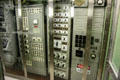 Power & electronics panels in USS Nautilus at Submarine Force Museum. Groton, CT.