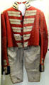 United States Army uniform from American Revolution at Monument House Museum. Groton, CT.