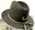 Civil War hat at Monument House Museum. Groton, CT.