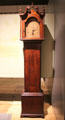 Tall case clock by Eli Terry in Waterbury, CT at Mattatuck Museum. Waterbury, CT.