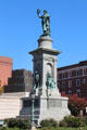Waterbury, CT Soldiers Monument by George E. Bissell. Waterbury, CT.