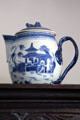 Chinese-import teapot at Judson House. Stratford, CT.