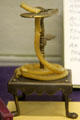Wax jack for sealing letters at Judson House. Stratford, CT.