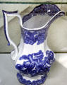 Lobelia Ironstone pitcher from England at Judson House. Stratford, CT.