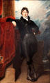 Lord Granville Leveson-Gower portrait by Sir Thomas Lawrence at Yale Center for British Art. New Haven, CT.
