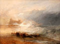 Wreckers - Coast of Northumberland, with a Steam-Boat Assisting a Ship off Shore painting by Joseph Mallord William Turner at Yale Center for British Art. New Haven, CT.