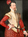 Robert Dudley, first Earl of Leicester portrait by unknown at Yale Center for British Art. New Haven, CT.