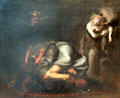 The Mandrake: a Charm painting by Henry Fuseli at Yale Center for British Art. New Haven, CT.