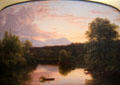 North Mountain & Catskill Creek painting by Thomas Cole at Yale University Art Gallery. New Haven, CT.