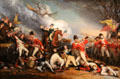 Death of General Mercer at the Battle of Princeton, Jan. 3, 1777 painting by John Trumbull at Yale University Art Gallery. New Haven, CT.