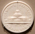 Philadelphia Centennial Exhibition, Women's Pavilion Medal in porcelain at Yale University Art Gallery. New Haven, CT.