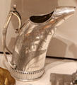 Silverplated pitcher by Reed & Barton of Taunton, MA at Yale University Art Gallery. New Haven, CT.