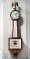 Banjo clock by Jabez C. Baldwin of Salem, MA at Yale University Art Gallery. New Haven, CT.