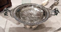 Silver tazza with classical design by Edward C. Moore of New York at Yale University Art Gallery. New Haven, CT.