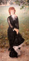 Marie Buloz Pailleron portrait by John Singer Sargent at Corcoran Gallery of Art. Washington, DC.