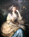 Frances Susanna, Lady de Dunstanville painting by Thomas Gainsborough at Corcoran Gallery of Art. Washington, DC.