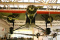 Ford 5-AT Tri-Motor "Tin Goose" passenger plane in Air & Space Museum. Washington, DC.