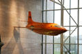 Bell X-1, first to fly faster than speed of sound in Air & Space Museum. Washington, DC