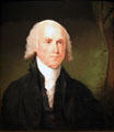 James Madison portrait by Gilbert Stuart at National Gallery of Art. Washington, DC.