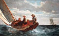 Breezing Up by Winslow Homer in National Gallery of Art. Washington, DC.