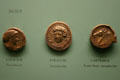 Ancient coins from Syracuse & Carthage in American History Museum. Washington, DC.
