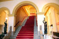 Lobby stairway in Renwick Gallery. Washington, DC.