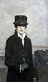 Romaine Brooks self portrait at Renwick Gallery. Washington, DC.