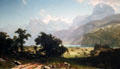 Lake Lucerne painting by Albert Bierstadt at National Gallery of Art. Washington, DC.