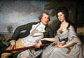Benjamin & Eleanor Ridgely Laming portrait by Charles Willson Peale at National Gallery of Art. Washington, DC.