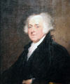 John Adams portrait by Gilbert Stuart at National Gallery of Art. Washington, DC.