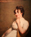 Eleanor Parke Custis Lewis portrait by Gilbert Stuart at National Gallery of Art. Washington, DC.