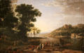 Landscape with Merchants painting by Claude Lorrain at National Gallery of Art. Washington, DC.