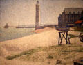 Lighthouse at Honfleur painting by Georges Seurat at National Gallery of Art. Washington, DC