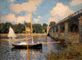 Bridge at Argenteuil painting by Claude Monet at National Gallery of Art. Washington, DC.