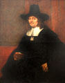 Portrait of a Gentleman with a Tall Hat by Rembrandt van Rijn at National Gallery of Art. Washington, DC.