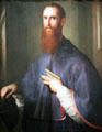 Monsignor della Casa painting by Pontormo of Florence at National Gallery of Art. Washington, DC.