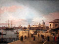 Entrance to the Grand Canal from the Molo, Venice painting by Canaletto at National Gallery of Art. Washington, DC.