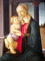 Madonna & Child painting by Sandro Botticelli of Florence at National Gallery of Art. Washington, DC.