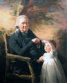 Portrait of John Tait & His Grandson by Sir Henry Raeburn at National Gallery of Art. Washington, DC.