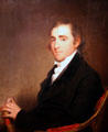 Fisher Ames, Congressman portrait by Gilbert Stuart at National Portrait Gallery. Washington, DC.