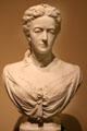 Margaretta Willoughby Pierrepont marble bust by Augustus Saint-Gaudens at Smithsonian American Art Museum. Washington, DC.