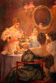 Russian Tea painting by Irving R. Wiles at Smithsonian American Art Museum. Washington, DC.