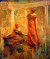 Music painting by Thomas Wilmer Dewing at Smithsonian American Art Museum. Washington, DC.