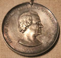 Andrew Johnson silver medal by Anthony C. Paquet at National Portrait Gallery. Washington, DC.
